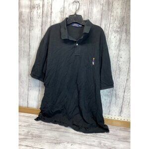 Preppy Streetwear Coquette Utility Polo Ralph Lauren Men Polo Shirt 2XLT